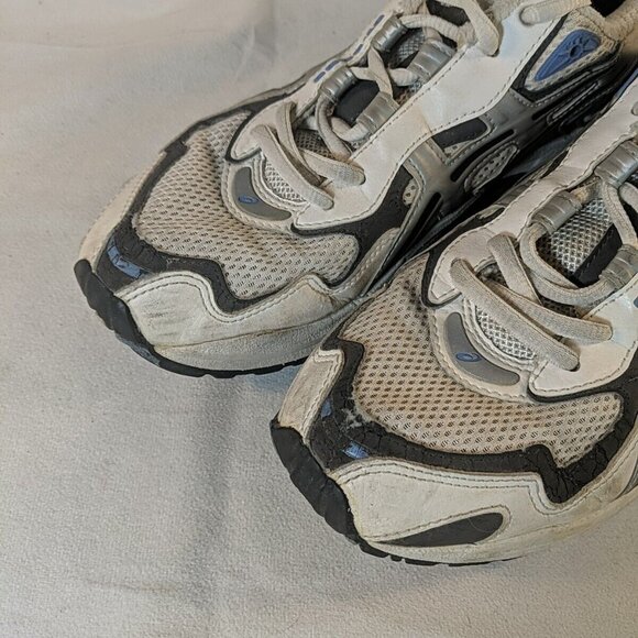 Asics GT-2060 Duomax TN153 White Blue Grey Womens US 9 F360301 Sneakers Shoes - Picture 2 of 14